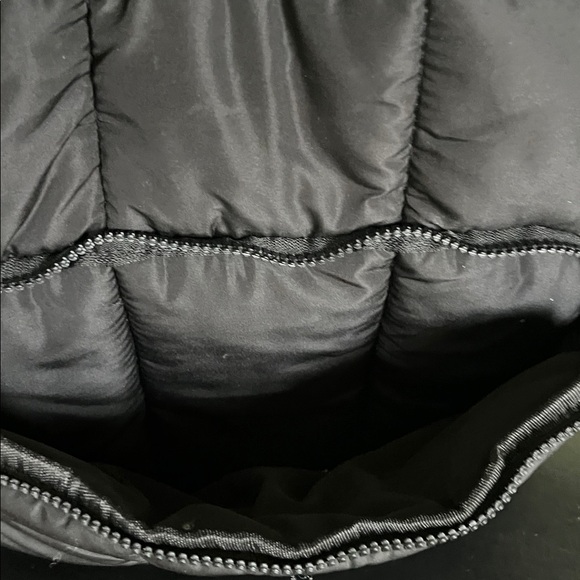 Wilo The Label Unisex Black Quilted Puffer Backpack main image 4
